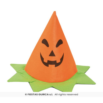 Detský čarodejnícky klobúk tekvica