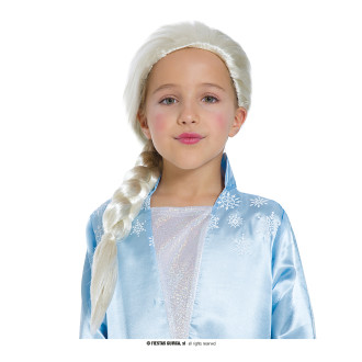 Detská parochňa princezná s vrkočom