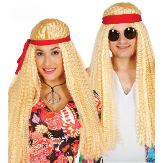 Parochňa hippie blond so stuhou