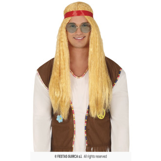 Parochňa hippie blond so stuhou