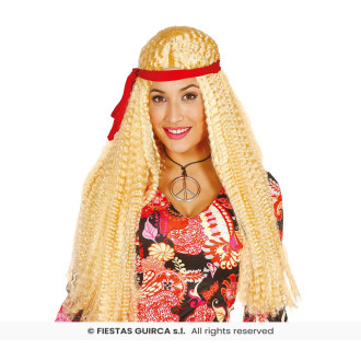 Parochňa hippie blond so stuhou