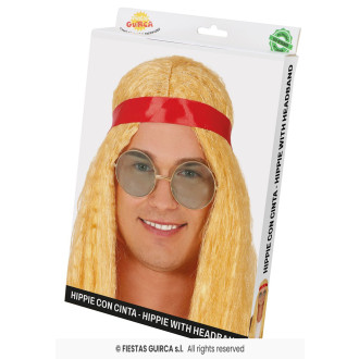 Parochňa hippie blond so stuhou