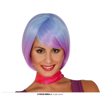 Blue extra wig - dámska parochňa