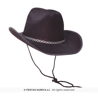 Kovbojský klobúk čierny Guirca