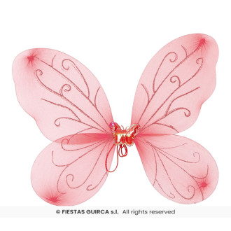 Červená lienky krídla 44 x 37 cm