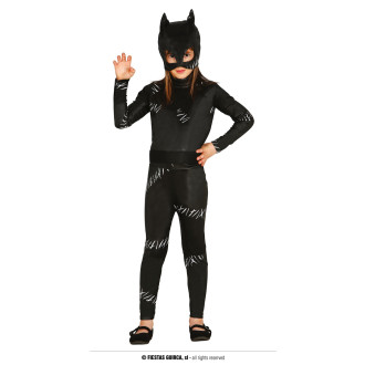 BLACK KITTY - kostým 7 - 9 rokov - s chybou