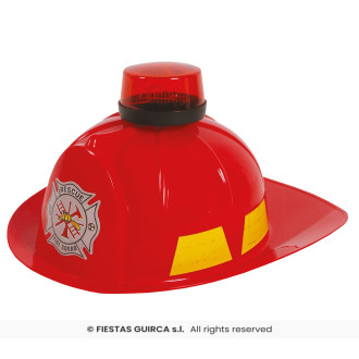 Helma hasičská s majákom