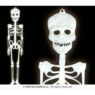 Fluoreskujúca kostra 75 cm