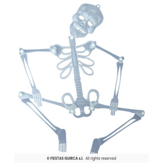Fluoreskujúca kostra 75 cm