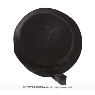 Klobúk dámsky čierny