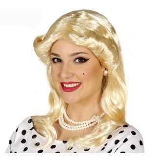 Retro blond parochňa