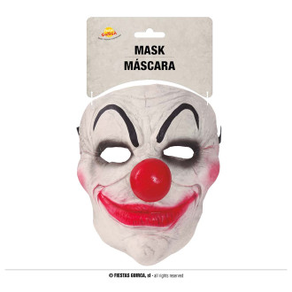 Polomaska klauna latexová