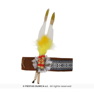 Indiánská čelenka extra