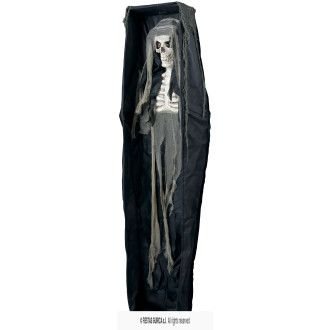 Závesná rakva s kostrou 160 cm