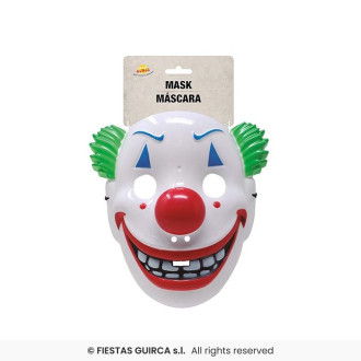 Smejúci sa klaun - maska