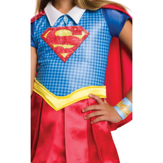 Kostým Supergirl DC Super Hero Girls Deluxe - Child