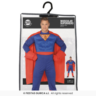 Superboy kostým s vypchávkami