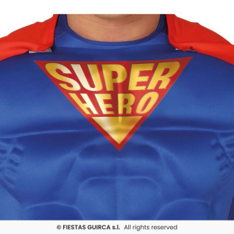 Superboy kostým s vypchávkami