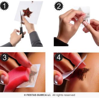 Klaun tetovanie na tvár