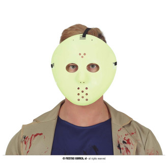 Hokejová mask fluoreskujúca