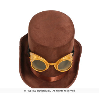 Cylinder s okuliarmi STEAM PUNK