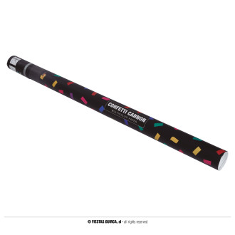 Vystreľovacie konfety viacfarebné 80 cm