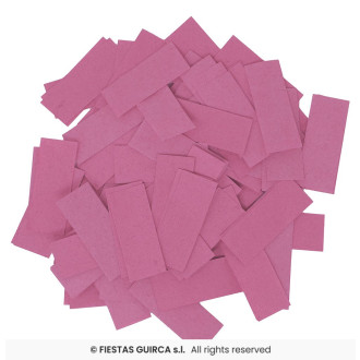 Vystreľovacie konfety ružové 40 cm