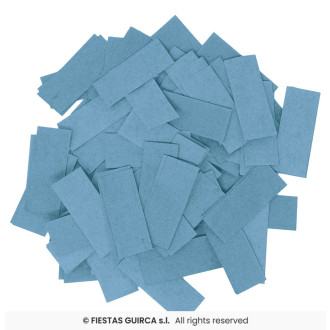 Vystreľovacie konfety modré 40 cm