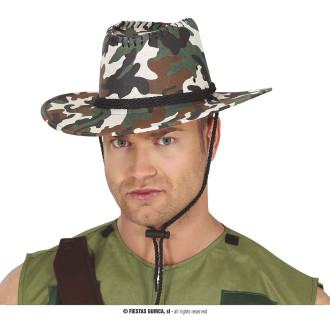 Maskáčový klobúk