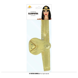 Kleopatra - čelenka zlatá