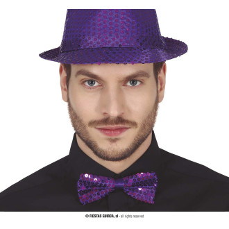 Motýlik flitrový - fialový