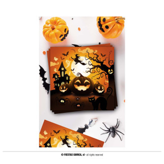 Obrúsky halloween 12 ks
