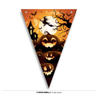 Girlanda halloween s tekvicami
