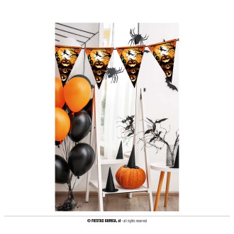 Girlanda halloween s tekvicami