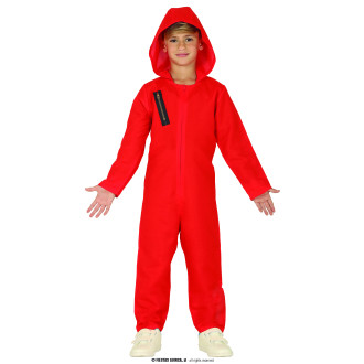 Červená väzenská kombinéza unisex