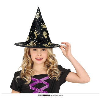 Detský čarodejnícky klobúk halloween