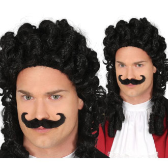 Parochňa pirátsky kapitán s fúzikmi