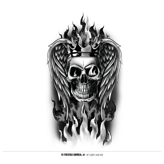 Skull tattoo - tetovanie