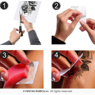 Roses tattoo - tetovanie