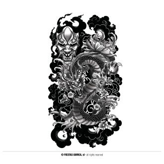Dragon tattoo - tetovanie