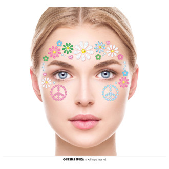 Brilianty s lepidlom - HIPPIE