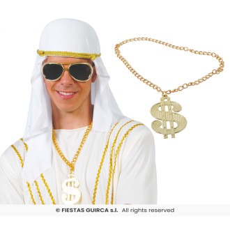 Dollar náhrdelník