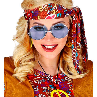 Widmann Okuliare HIPPIE 60. roky svetlo modré