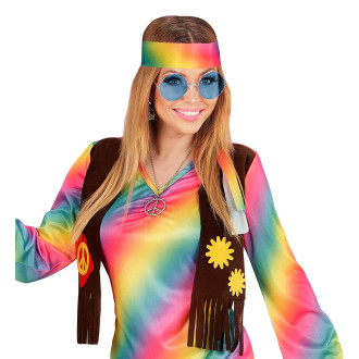 Widmann Okuliare HIPPIE 60. roky svetlo modré