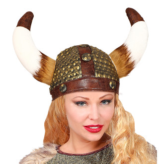 Widmann Vikingská helma s kožušinou