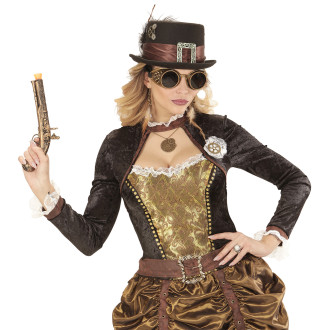 Widmann Bronzové steampunkové okuliare