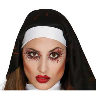 RELIGIEUSE ZOMBIE TAILLE - jeptiška kostým XL