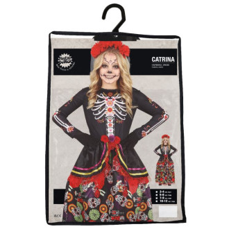 Catrina detský kostým