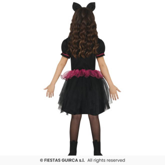 Čierna mačka detský kostým