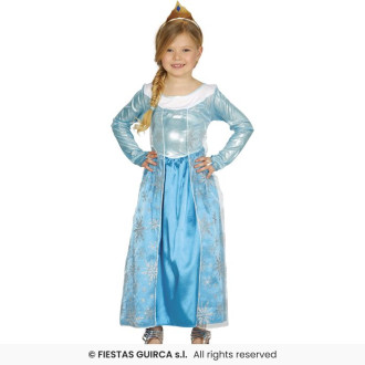 Ľadová princezná dievčenský kostým